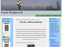 Tablet Screenshot of emilybrightwell.com